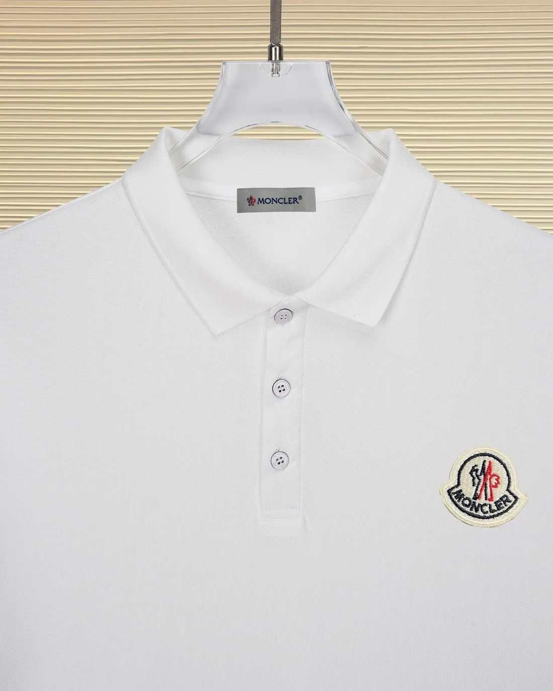 Moncler* Classic logo 🔥 POLO ✅ Quality ‼ ●100% ●50% 50% ● 200g ● ● 1：1 ● ●Size：M L XL XXL XXXL